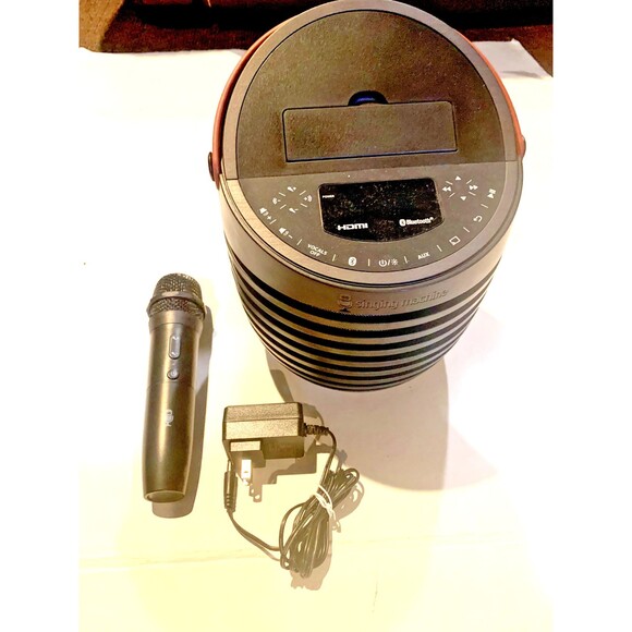 Singing Machine SingCast One  w/Wireless Microphone- Black (SEE PHOTOS) - Picture 11 of 13
